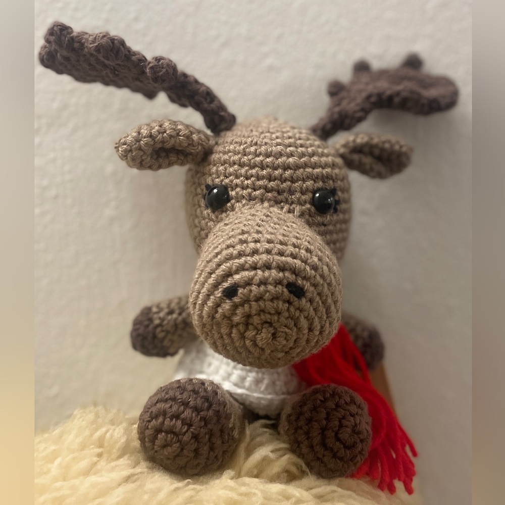 CROCHET MOOSE